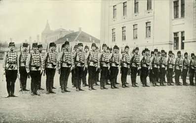 Servian Cavalry on Parade
