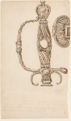 Set of Four Designs for Smallswords