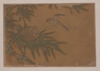 Seven Birds in Bamboo Tree Nest
