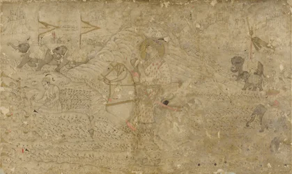 Shah Jahan and His Son Dara Shikoh Hunting