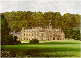 Shelton Abbey, County Wicklow, Ireland, home of the Earl of Wicklow, c1880