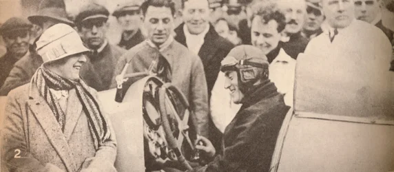 Showing the Driving Mechanism to Interested Spectators, c1927, 1935