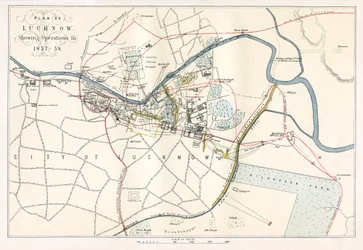 Siege of Lucknow, India, 1857
