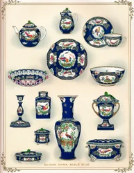 Silicon China, Scale Blue, early 20th century, 1911