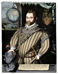Sir Francis Drake, 16th century, 1910