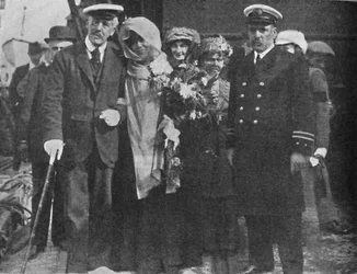 Sir Squire Bancroft and Madame Sarah Bernhardt