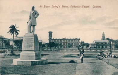 Sir Stuart Steuart Baileys Statue, Dalhousie Square, Calcutta