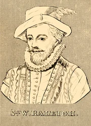 Sir W. Raleigh, c1552-1618, 1830