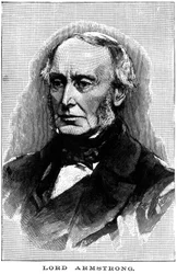 Sir William George Armstrong, British inventor and industrialist, c 1880