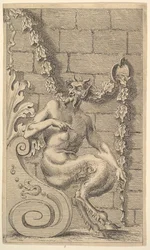 Sitting Satyrs