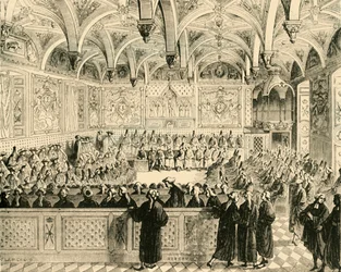 Sitting of the Parliament of Paris, 1890