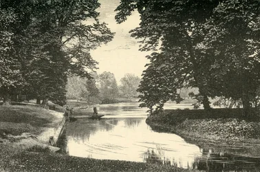 Sixth Form Bench, and Fellows Eyot