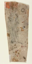 Sketch of an Armoured Male Figure
