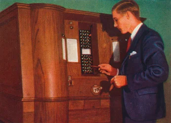 Slot Machine that Plays Bridge, 1938