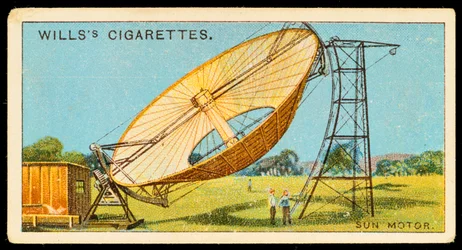 Solar motor by Aubrey Eneas of Boston, c1905-c1910
