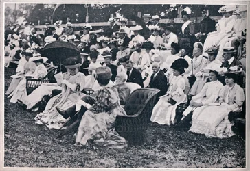 Some of the Spectators at the Guards Sports at Chelsea