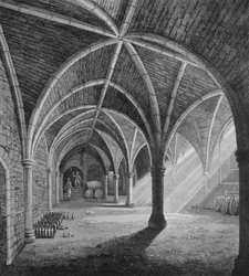 South-West View of Gerrards Hall, London