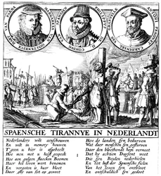 Spanish Execution of Huguenots