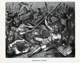 Death of Spartacus, 1882
