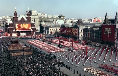 Sports Parade, Red Square, Moscow