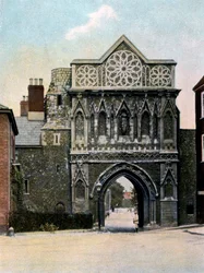 St Ethelbert Gate, Norwich, Norfolk, early 20th century