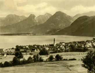 St Gilgen, Lake Wolfgang, Austria, c1935
