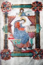 St. Matthew Writing His Gospel