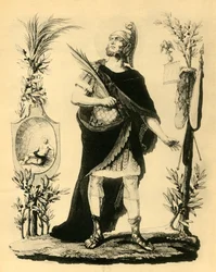 St. Napoleon, Roman Officer, Martyr, early 19th century
