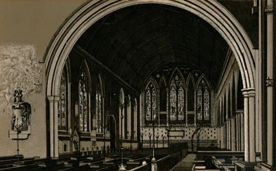 St. Nicholas Church, Interior, c1880