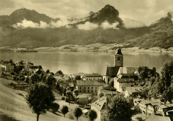 St Wolfgang im Salzkammergut, Upper Austria, c1935