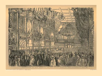 State Ball at the Guildhall, 1851