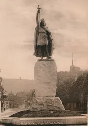 Statue of King Alfred the Great, Winchester, Hampshire