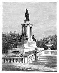 Statue of Prince Albert, Memorial of the Great Exhibition, London