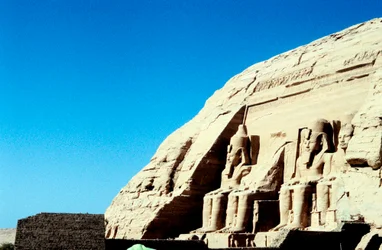 Statues of Rameses II, from Abu Simbel, Egypt
