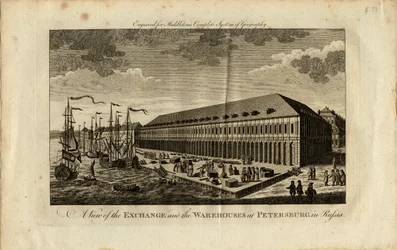 Stock Exchange in Saint Petersburg
