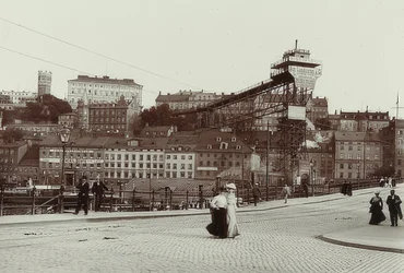 Stockholm / Sweden. Katarinahissen (Elevator)