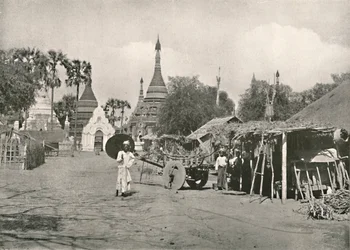 Street Scene, Bhamo, 1900
