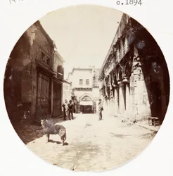 Street scene, c 1894