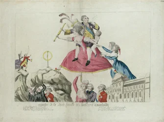 Stretch of the Holy Family from the Tuileries to Montmédy