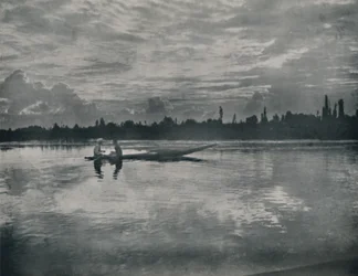 Sunset on the Dal Lake, Kashmir, 1936