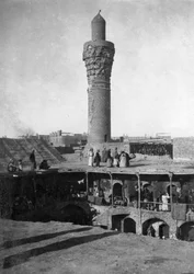 Suq al-Ghazl Minaret, Baghdad, Iraq, 1917-1919