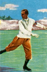 Swedish figure skater Gillis Grafström