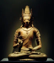 Tathagata Amoghasiddhi / Sculpture, 11th Century