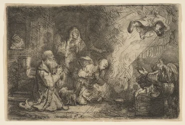 The Angel Departing from the Family of Tobias, 1641
