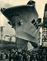 The Ark is Launched on Merseyside, 13th April, 1937, 1942
