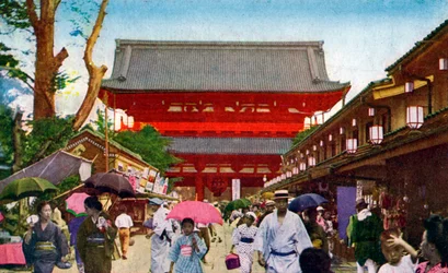 The Asakusa Kannon Temple, Tokyo, Japan