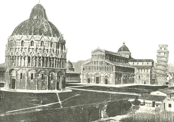 The Baptistery, Cathedral and Leaning Tower, Pisa, Italy