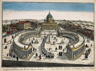 The Basilica and St. Peter