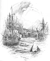 The Battle Was Maintained With Unabated Fury For Above Four Hours