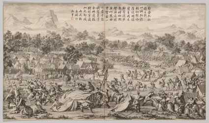 The Battle at Elei Zhalatu: from Battle Scenes of the Quelling of Rebellions